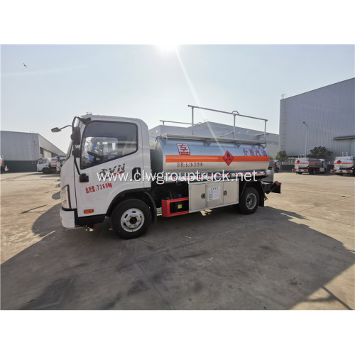 FAW 4x2 cooking oil fuel tank trucks sale